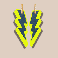 Pendientes de cuero