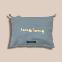 Personalized pouch in recycled fabric - CHARLI