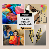 Atelier de création : Bijoux en cuir et colorimétrie avec Self Love Club