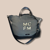 Family bag PRISM ( 2 handles + 1 leather shoulder strap )